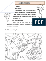 E1 A4 FICHA Adán y Eva