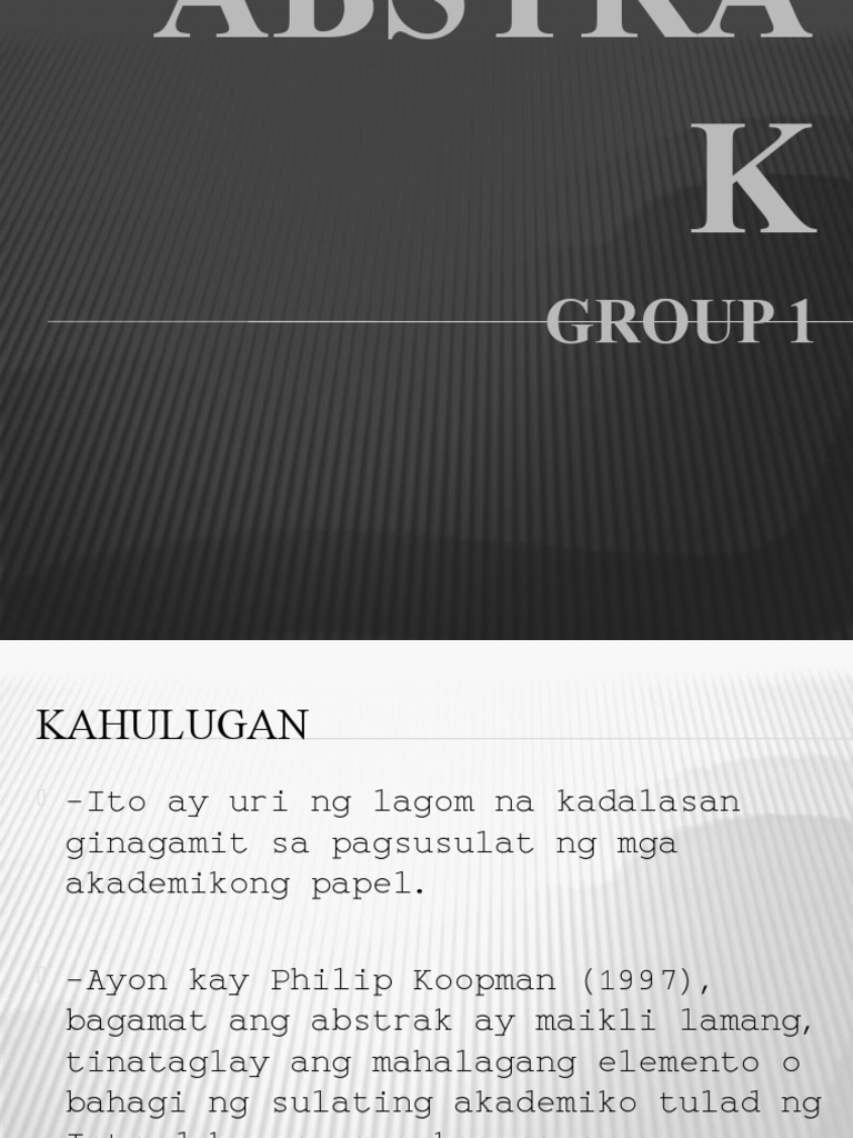 Group 1 | PDF
