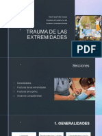 Trauma de Las Extremidades: María Paula Riaño Ocampo Residente de Pediatría 1er Año Fundación Universitaria Sanitas