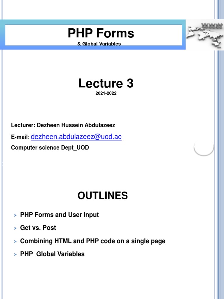 3PHP | PDF | Php | Hypertext Transfer Protocol