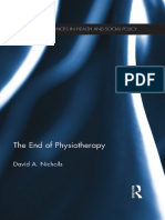 The End of Physiotherapy