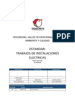 DEM-SGI-EST.001 Trabajos de Instalaciones Electricas DEMETRIOS CHICKEN Rev0