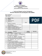 2022 3qnsed Report Template For Deped Central Ofc