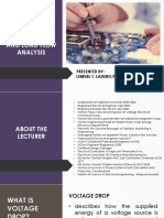 Voltage Drop and Load Flow Analysis