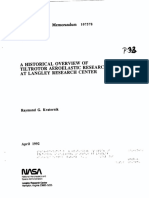 Nasa Technical Memorandum: Raymond G. Kvaternik