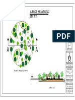 ESC 1:75 Juegos Infantiles 2: Planta Arquitectonica