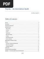 Download Toyota - An Innovation Audit - Bernard Sia by catatoniaunlimited SN63955382 doc pdf