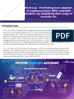 Eq Group - Facilitating Mass Adoption of Cryptocurrencies, Nfts and Defi Products, by Simplifying Their Usage in Everyday Life