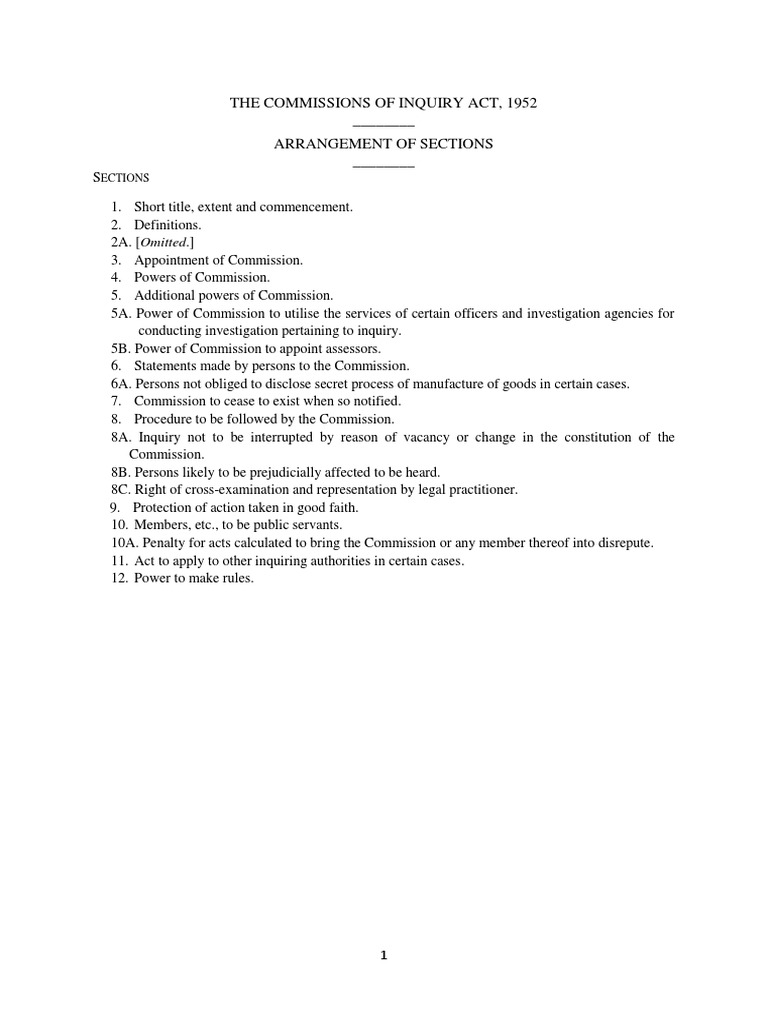 COMMISSION OF INQUIRY visual data 4