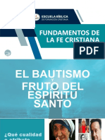 s8. El Bautismo y El Fruto Del Espíritu Santo - Corregido