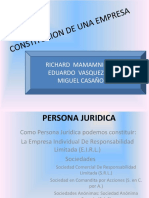 Constitución de sociedad en comandita por acciones