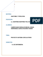 TRABAJO DE SISTEMA CIRCULATORIO