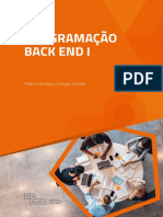 Programação Back End I: Pedro Henrique Chagas Freitas