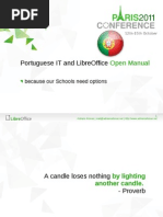 Download Presentation - Portuguese IT and LibreOffice Open Manual  Because our Schools need options by Adriano Afonso SN63955944 doc pdf