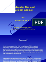 Pendapatan Nasional (National Income) : Oleh Faizal Reza SE., ST., M. SC