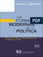 Las Formas Modernas de La Política - Ramos, Alfredo