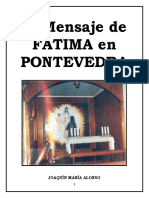 Mensaje de Fatima en Pontevedra