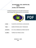 Epistemología, pedagogía y globalización en la educación