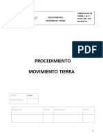 PR-SST-08 - Procedimiento Movimiento Tierra