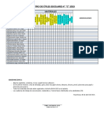 Registro de útiles y notas 4° C 2023