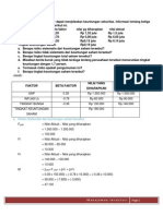 Soal Manajemen Investasi