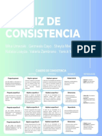 Matriz de Consistencia: Mika Umezaki - Gennesis Cayo - Sheyla Medina - Natalia Loayza - Valeria Zambrano - Yanick Mujica