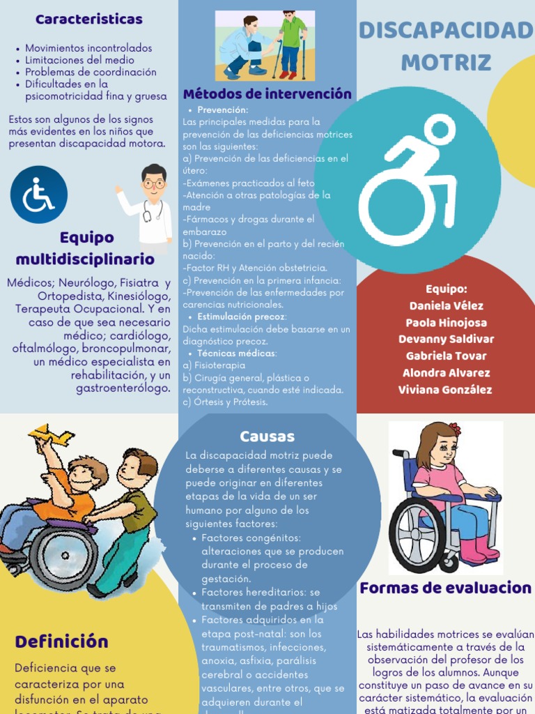 Tríptico Disc Motriz | PDF | El embarazo | Terapia física