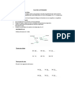 Tarea en Clase: Plan de Actividades Lengua Y Literatura