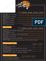 Menu Chaps Piksas 2021