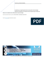 2020 Analysis On The Policy Mechanism and Optimization of Green Technology Innovation in Manufacturing Industry - En.es