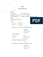 Pengolahan Data Obat Furosemid