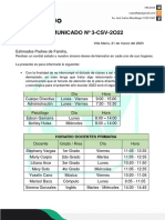 Comunicado 3-2023