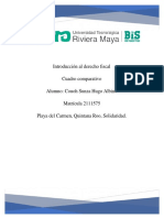 Introducción Al Derecho Fiscal Cuadro Comparativo Alumno: Couoh Sunza Hugo Albino Matrícula 2111575 Playa Del Carmen, Quintana Roo, Solidaridad