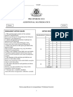 Add Maths Paper 1 31.10.2021