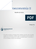 Macroeconomía: Modelo de Solow