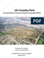 2017-28 - Everett Crowley Park Restoration Assessment - Campbell