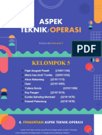 OPTIMALISASI ASPEK TEKNIK OPERASI