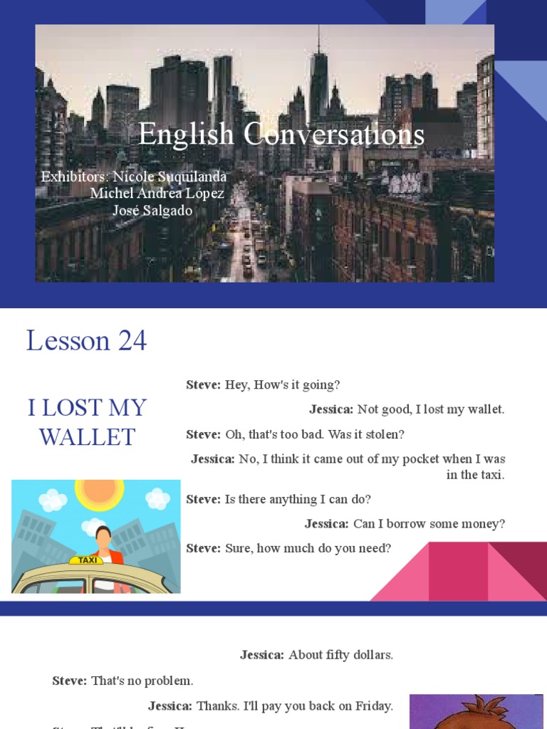 English Conversations Pdf