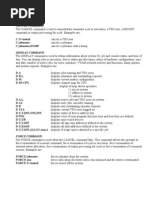 Mvs Commands