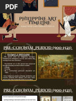 Evolution of Philippine Art History | PDF | Aesthetics | The Arts
