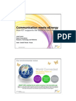 Communication Meets Eenergy: World Connected