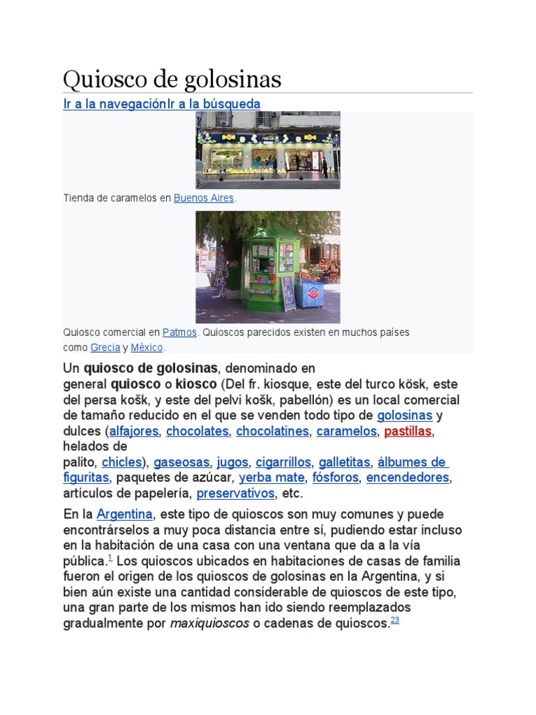 Quiosco de Golosinas PDF
