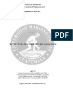 Universidad Mariano Gálvez de Guatemala Facultad de Psicología Industrial/Organizacional Lic. Darío Godoy Nombre Del Curso: Competencias Laborales