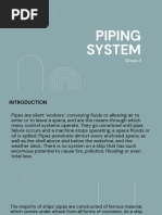 Piping System: Group 3