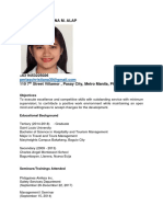 Perlas Christiana M. Alap: Objectives