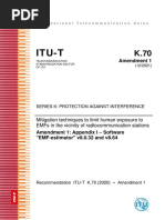 T REC K.70 202112 I!Amd1!PDF E