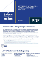 Reporting Guidance - Covid Laboratory Results