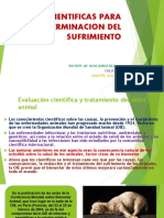 Bases científicas para evaluar el sufrimiento animal