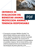 Criterios de Evaluacion Del Bienestar Animal, Proteccion