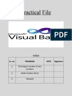 Practical File 0f VB